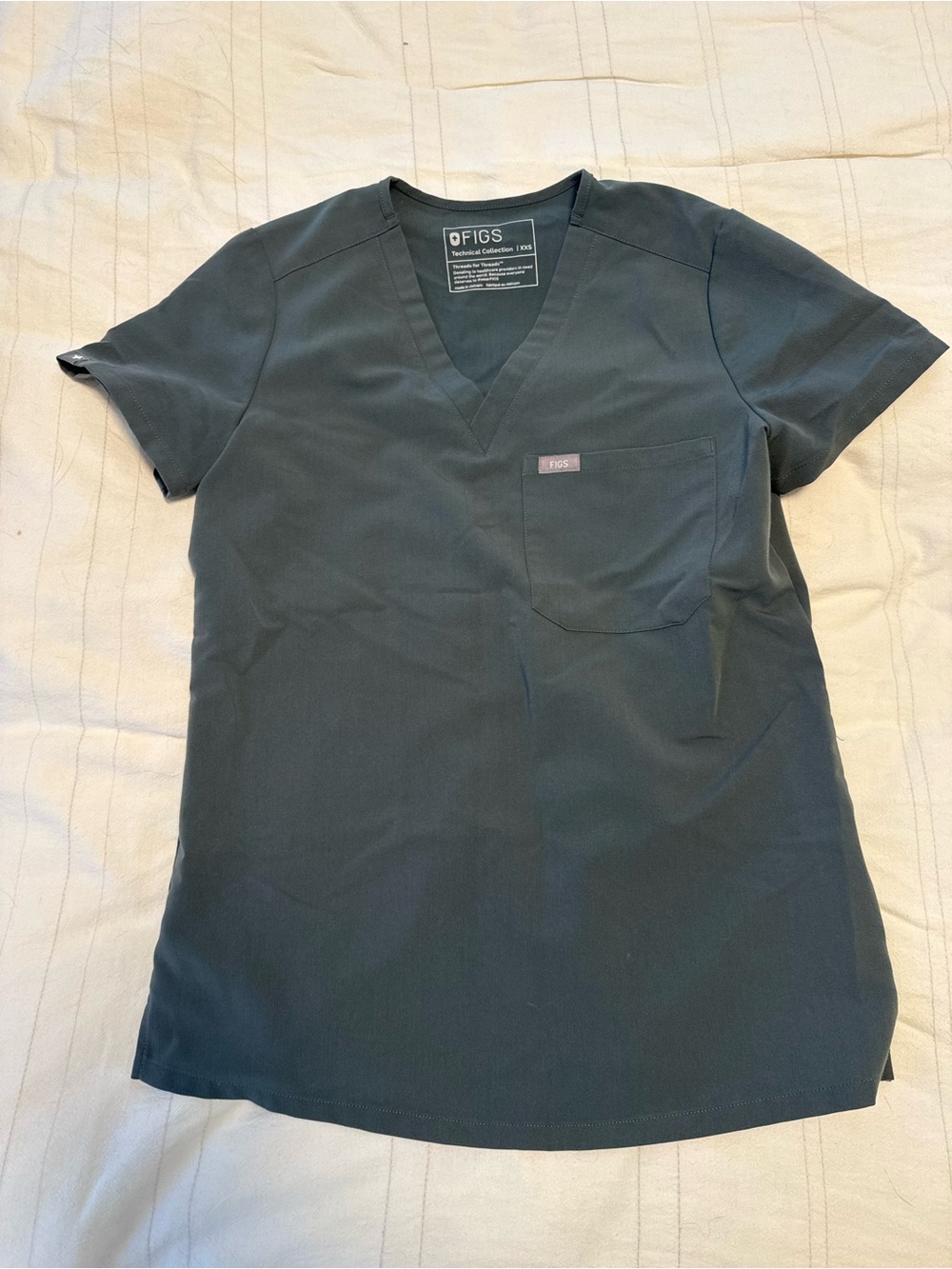 FIGS scrub top